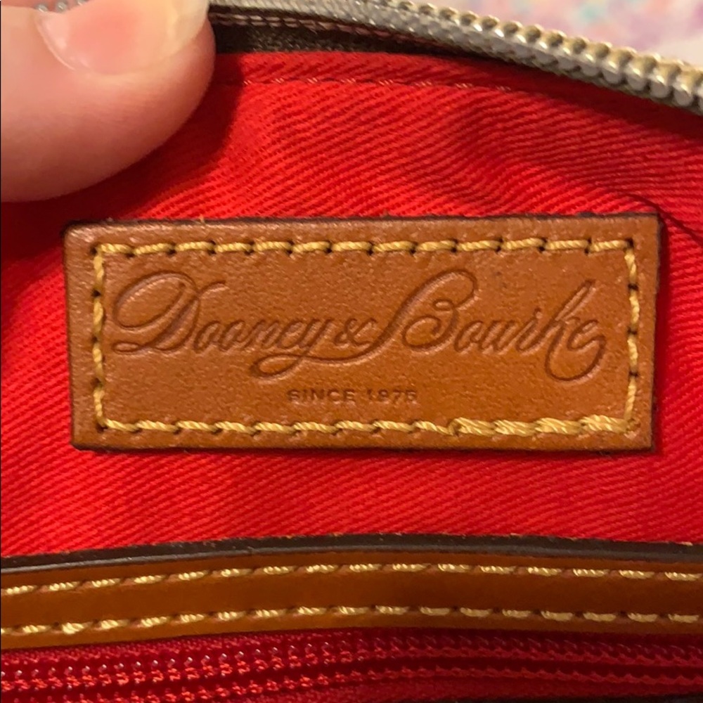 Like New Dooney & Burke Olivia Satchel - Picture 10 of 11